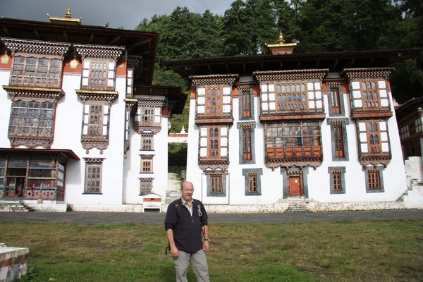 Dzong in de Bhumtang vallei