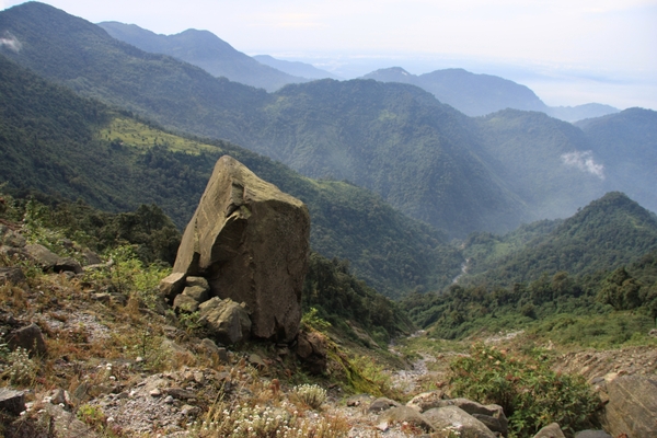 Landschap in Bhutan