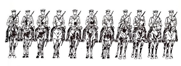 Russische-Revolutie_Guido-Crepax_07_soldaten-paard_1983_ScanImage