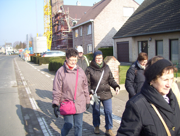 Wandeling naar Bonheiden - 12 februari 2015