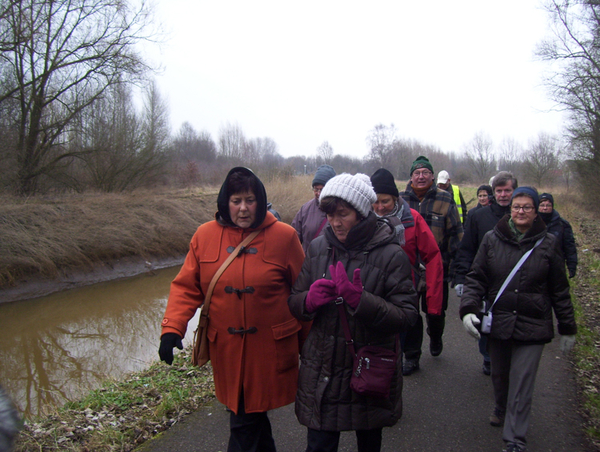 Wandeling in Katelijne - 19 februari 2015