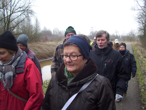 Wandeling in Katelijne - 19 februari 2015