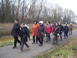 Wandeling in Katelijne - 19 februari 2015