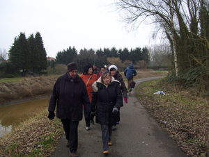 Wandeling in Katelijne - 19 februari 2015