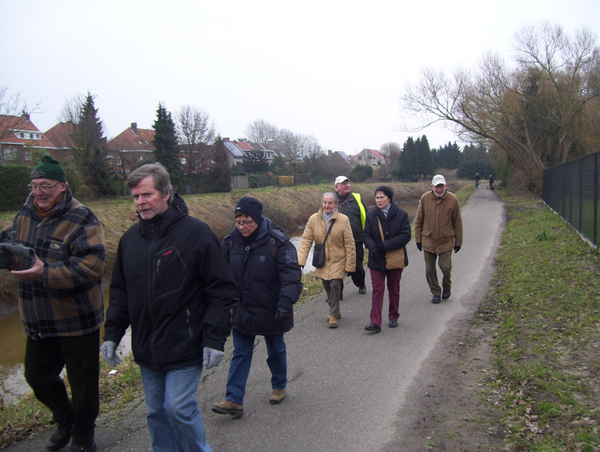 Wandeling in Katelijne - 19 februari 2015