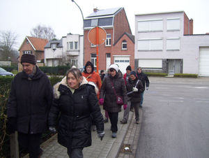 Wandeling in Katelijne - 19 februari 2015