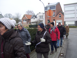 Wandeling in Katelijne - 19 februari 2015