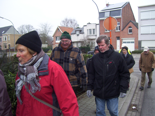 Wandeling in Katelijne - 19 februari 2015