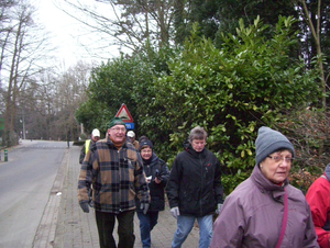 Wandeling in Katelijne - 19 februari 2015