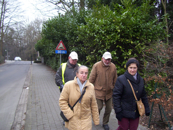 Wandeling in Katelijne - 19 februari 2015