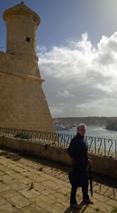 Valletta - Langs de versterkingen van de stad