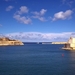 Senglea (Isla) - Zicht op de havenmond van the Great Harbour