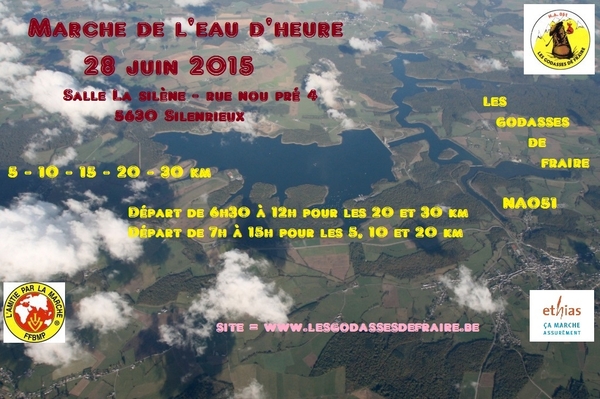 marche de l'eau d'heure 2015 Godasses de Fraire