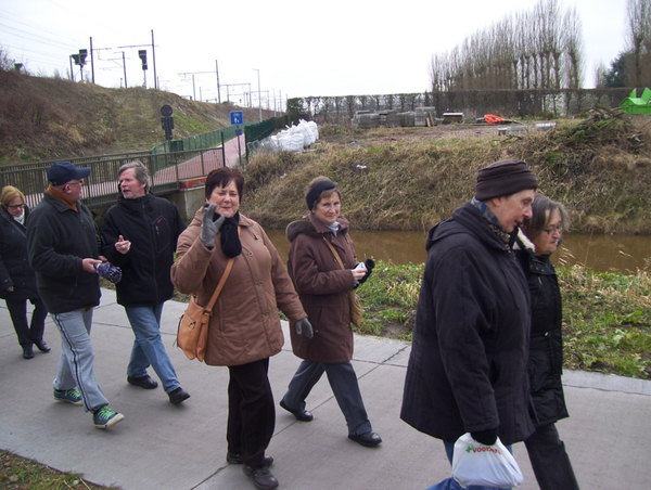 Wandeling naar Midzelen - 26 februari 2015