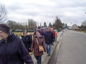 Wandeling naar Midzelen - 26 februari 2015