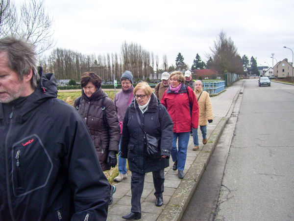 Wandeling naar Midzelen - 26 februari 2015