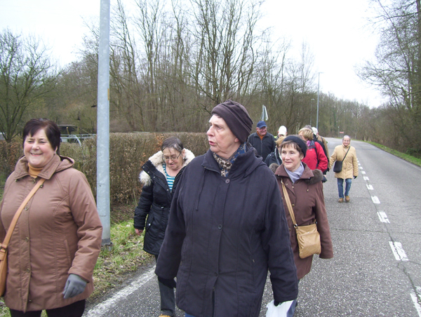 Wandeling naar Midzelen - 26 februari 2015