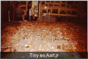 Maquette van de stad Trier