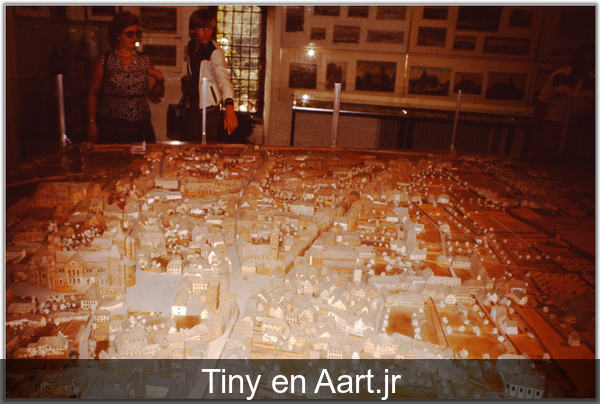 Maquette van de stad Trier