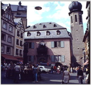 Tiny, pleintje in Cochem