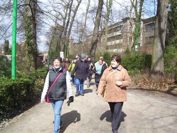 Wandeling naar de Botanique & Vismarkt - 2 april 2015