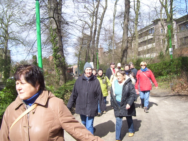 Wandeling naar de Botanique & Vismarkt - 2 april 2015