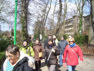 Wandeling naar de Botanique & Vismarkt - 2 april 2015