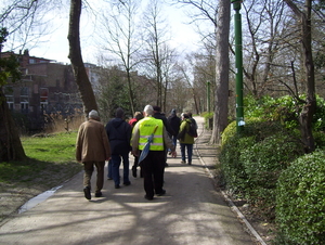 Wandeling naar de Botanique & Vismarkt - 2 april 2015