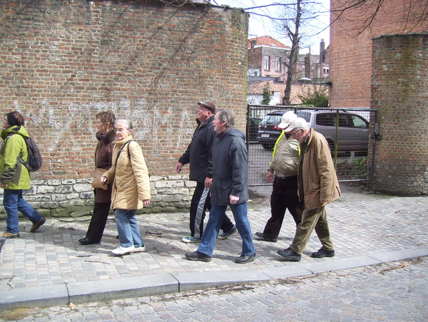 Wandeling naar de Botanique & Vismarkt - 2 april 2015