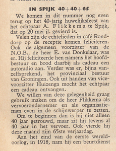 40 jaar getrouwd