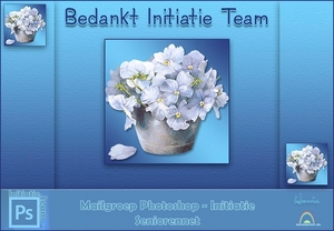 Project 307, Bedankje voor InitiatieTeam