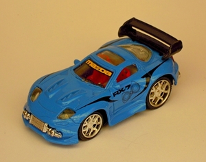 Kentoys_New-Ray_Made-in-China_Mazda-RX7-FD_Blauw_Batterij_DSCN678