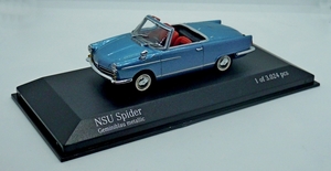 DSCN7916_Minichamps_1op43_NSU-Wankel-Spider_1964-67_Geminiblau-me