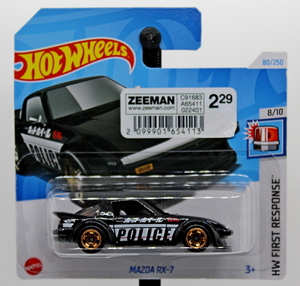 IMG_2250_HotWheels_Mazda-RX-7-SA_Black_white-stripes_Police-ホ