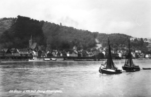 N 34 St. Goar met ss De Nederlander-1