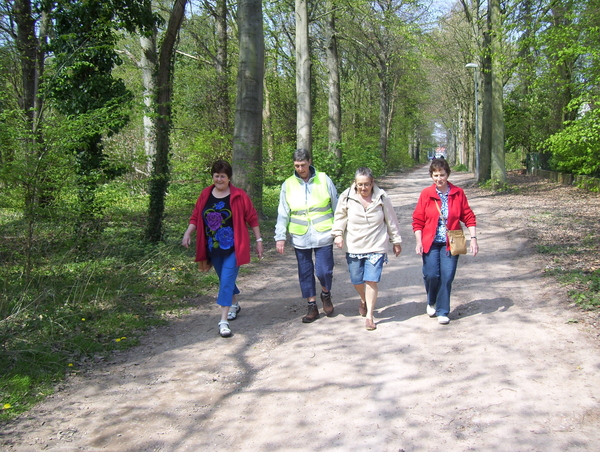 Wandeling naar De Roos - 23 april 2015