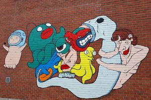 Streetart-ZwarteLeeuwstraat-7-8-2018