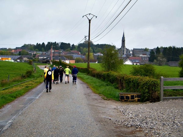prologue marche de l'eau d'heure godasses de fraire