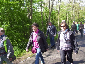 Wandeling naar Tivoli - 30  april 2015