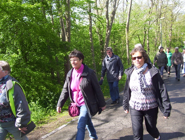 Wandeling naar Tivoli - 30  april 2015