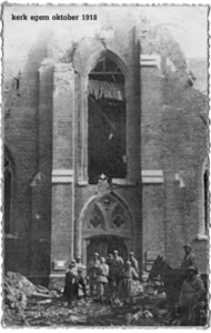 verwoeste kerk egem14-18 a1