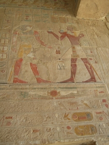 De tempel van Hatsjepsoet