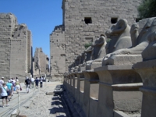 De tempel van Karnak