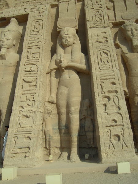 Abu Simbel � de tempel van Ramses II en de tempel van Hathor