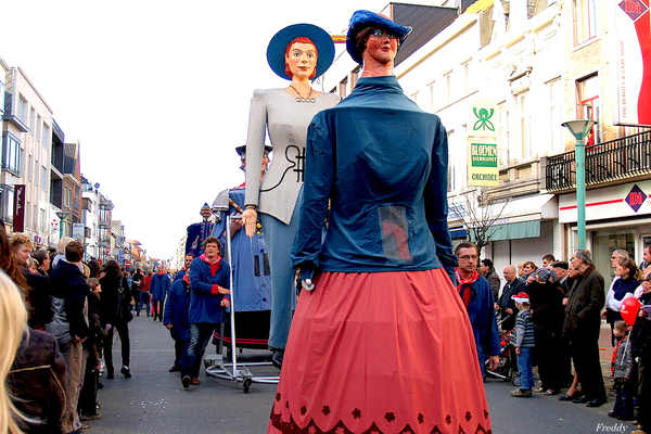 Roeselare-Carnavalstoet 2009-Reuzen