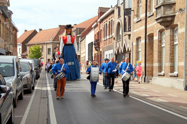 Wanne op weg Stadshuis Staden