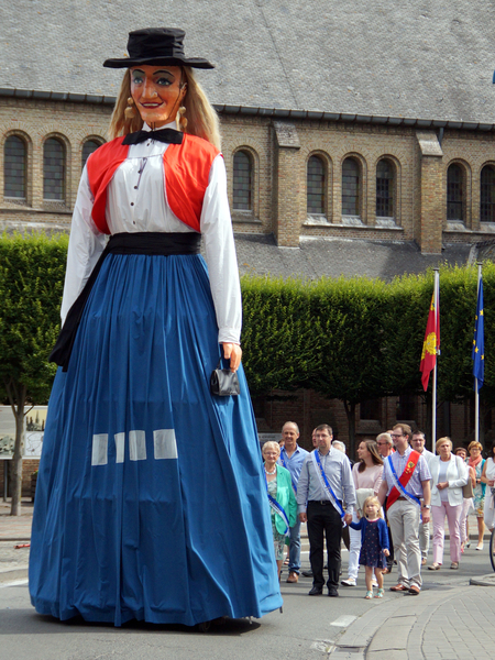 Wanne op weg Stadshuis Staden