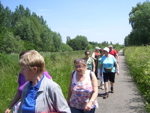 Wandeling naar Mechelen-Noord - 4 juni 2015