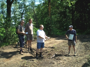 en heel stofferig in de visbeek