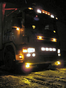 Bij nacht